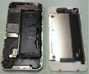 iPhone tombé dans l'eau